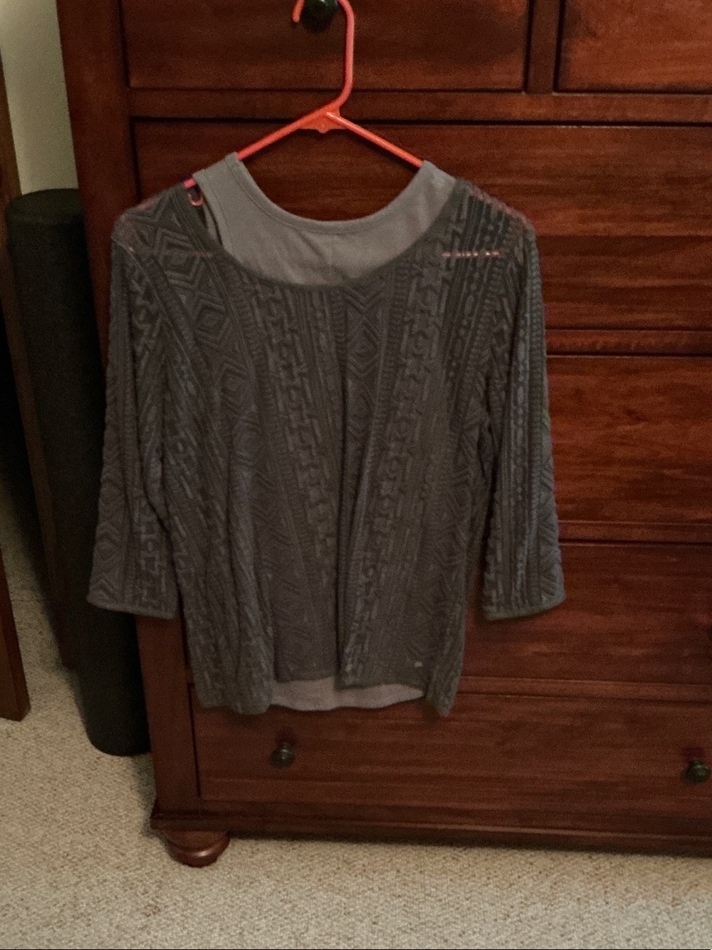 Eddie Bauer Charcoal Crewneck Tee